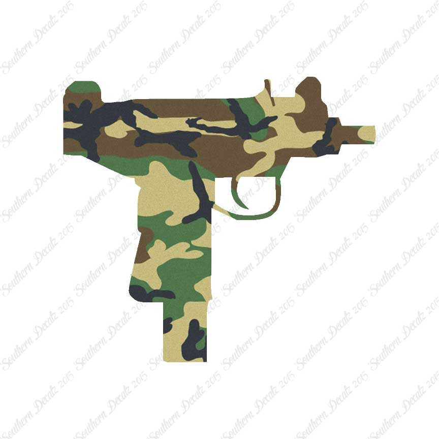 Automatic Uzi Silhouette