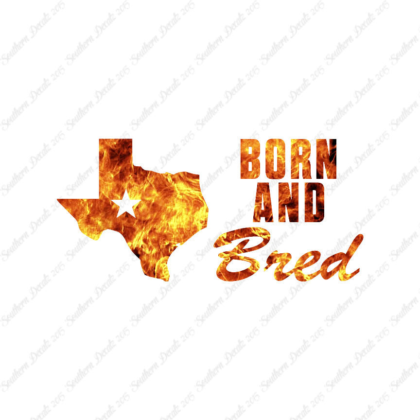 Texan Born And Bred Texas