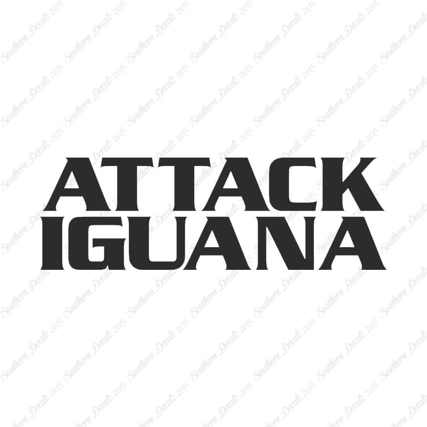 Attack Iguana