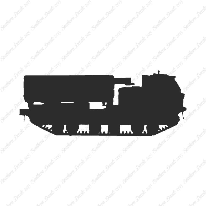 Tank MLRS Rocket Launcher