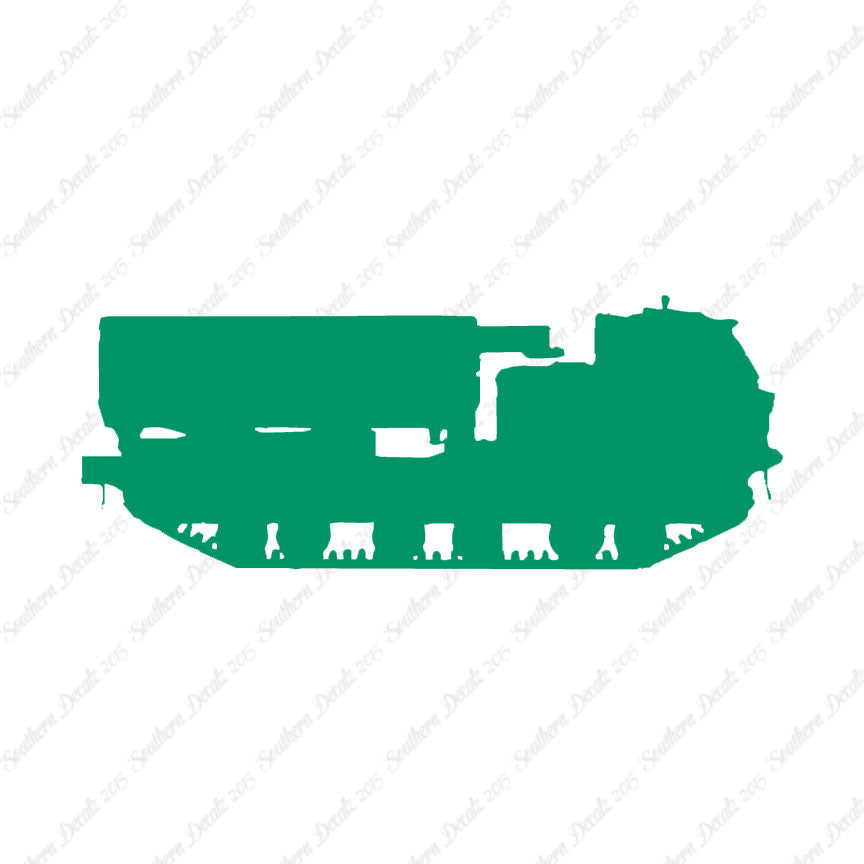 Tank MLRS Rocket Launcher
