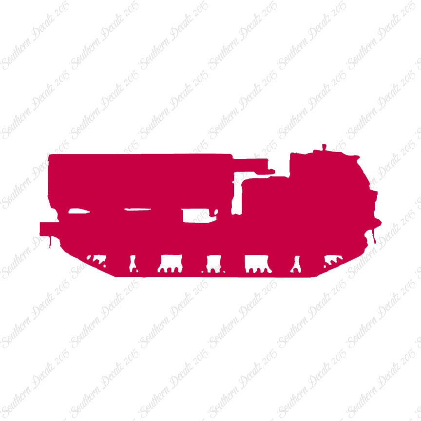 Tank MLRS Rocket Launcher