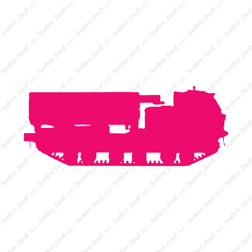 Tank MLRS Rocket Launcher