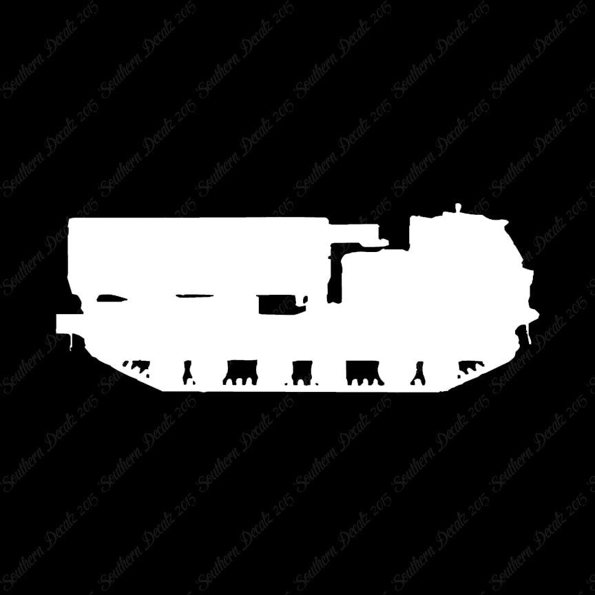 Tank MLRS Rocket Launcher