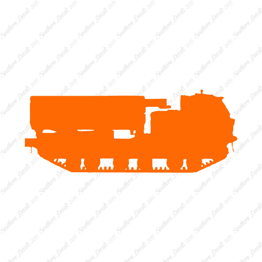 Tank MLRS Rocket Launcher
