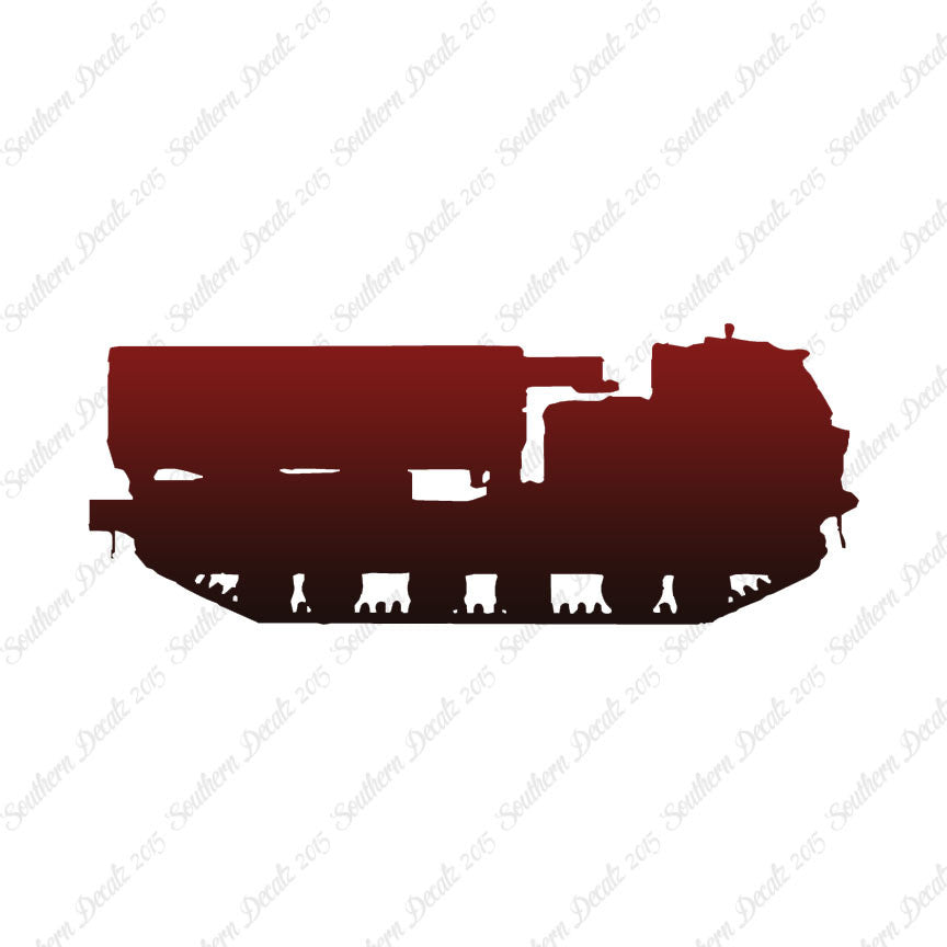 Tank MLRS Rocket Launcher