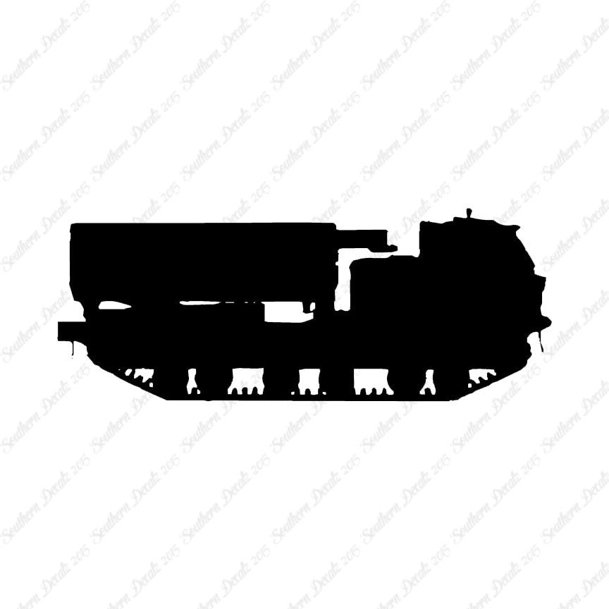 Tank MLRS Rocket Launcher