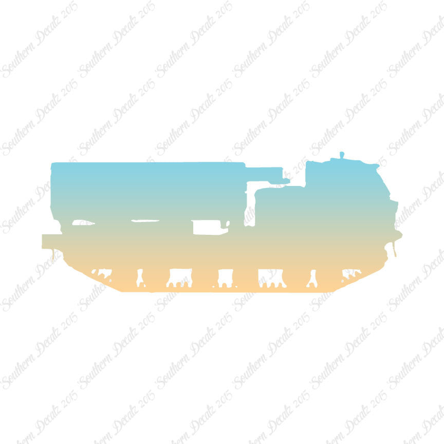 Tank MLRS Rocket Launcher