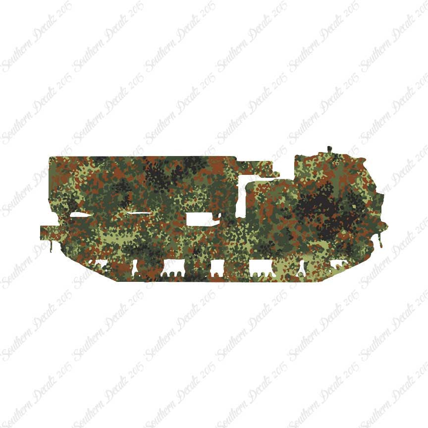 Tank MLRS Rocket Launcher