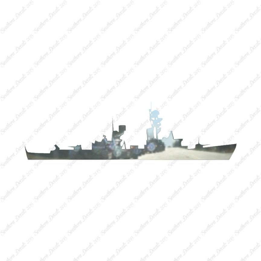 Navy Frigate Ship