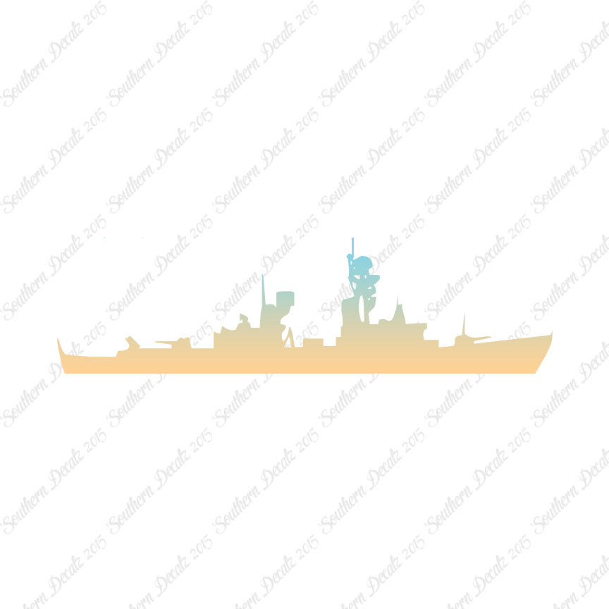 Navy Frigate Ship