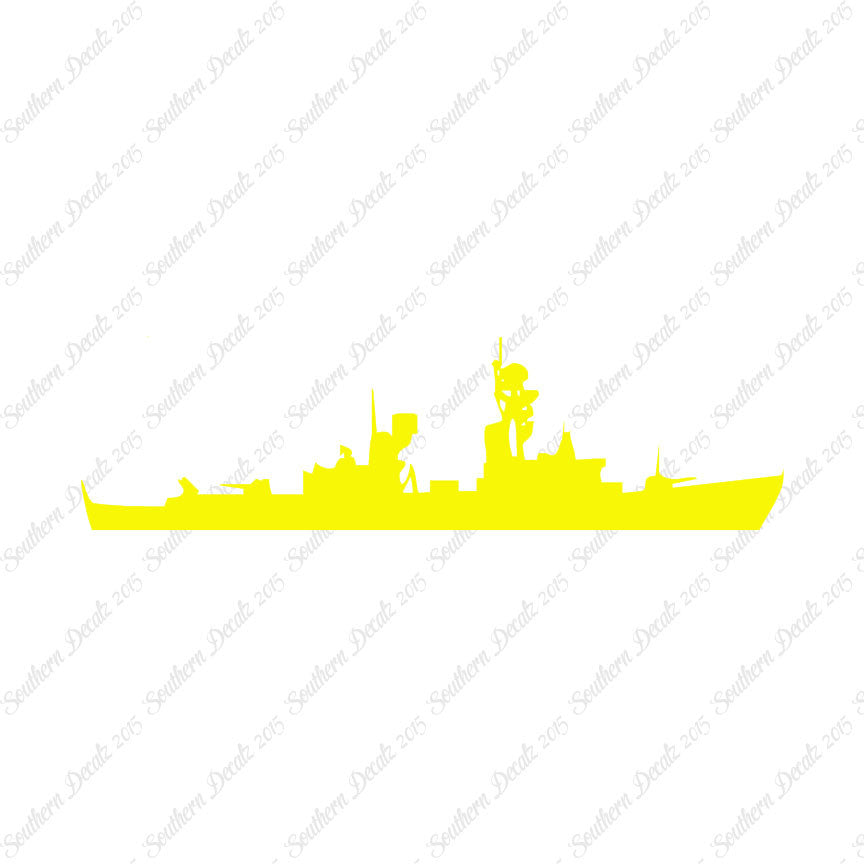 Navy Frigate Ship