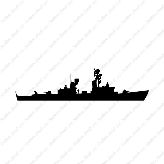 Navy Frigate Ship
