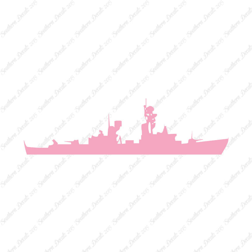 Navy Frigate Ship