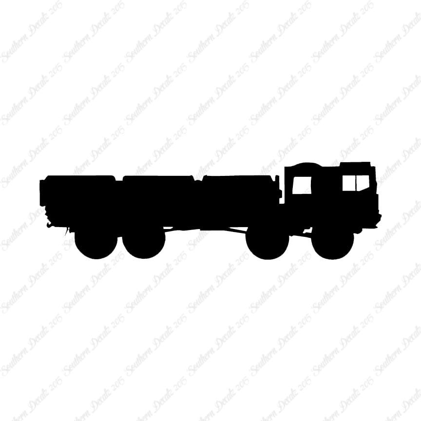 Russian ICBM Truck Tank
