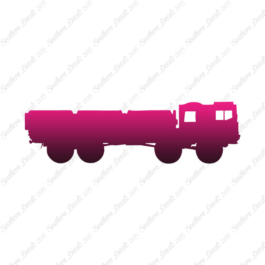 Russian ICBM Truck Tank