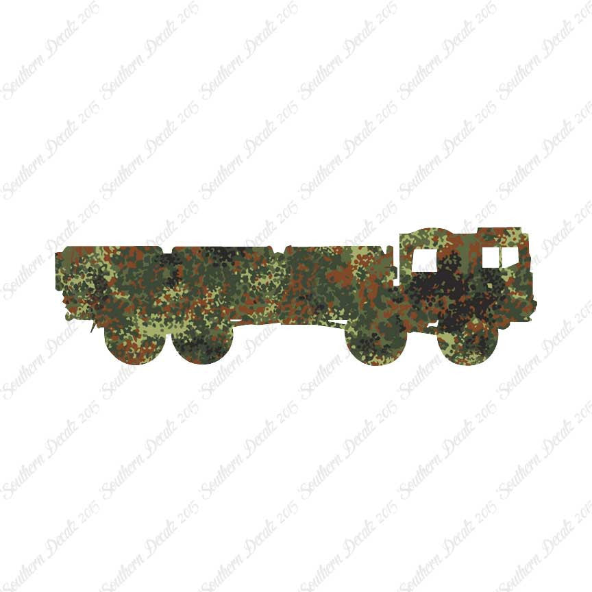 Russian ICBM Truck Tank