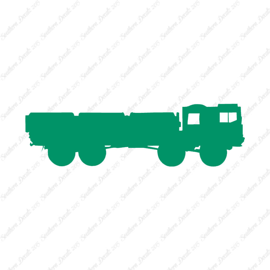 Russian ICBM Truck Tank