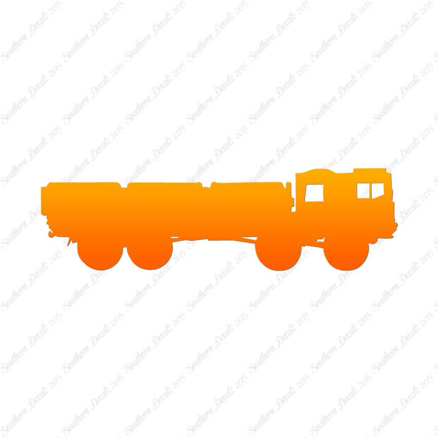 Russian ICBM Truck Tank