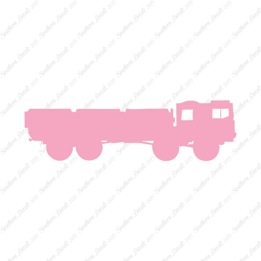 Russian ICBM Truck Tank