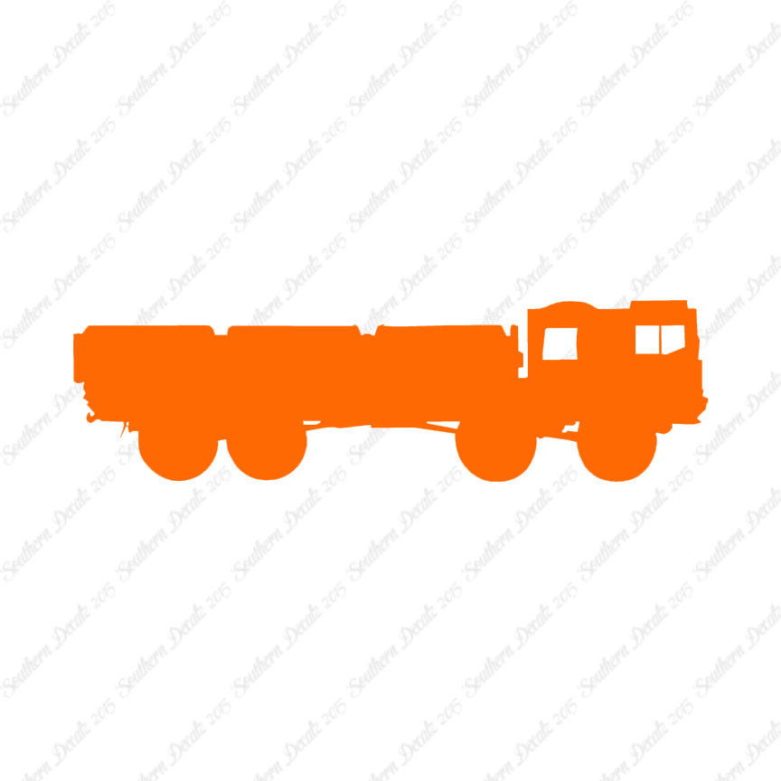 Russian ICBM Truck Tank