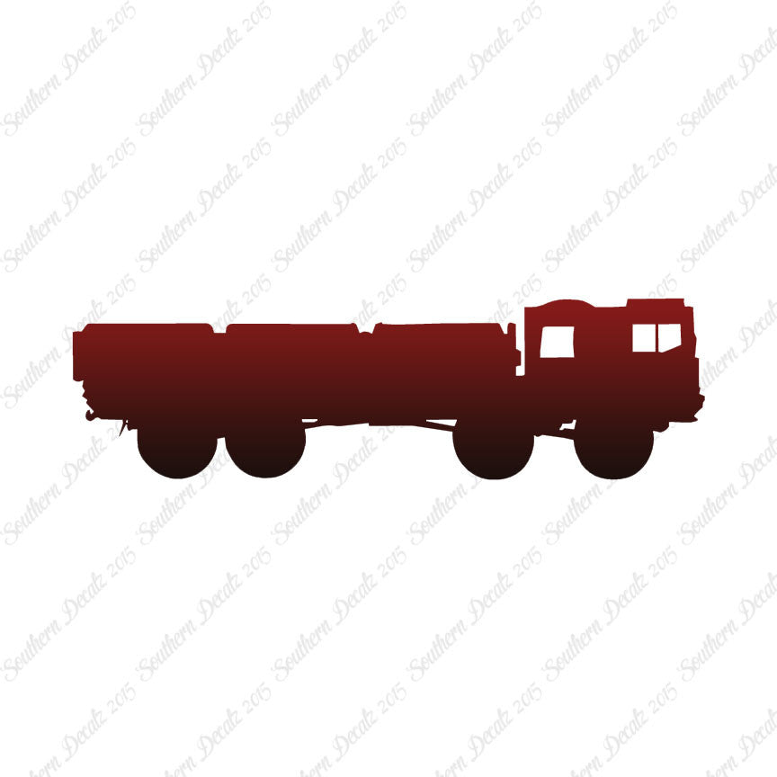 Russian ICBM Truck Tank