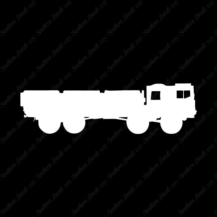 Russian ICBM Truck Tank
