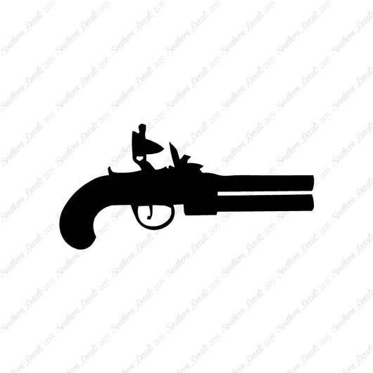 Flintlock Pistol Gun