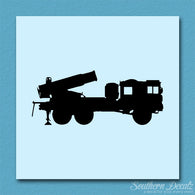 Russian Rocker Launcher Military Truck