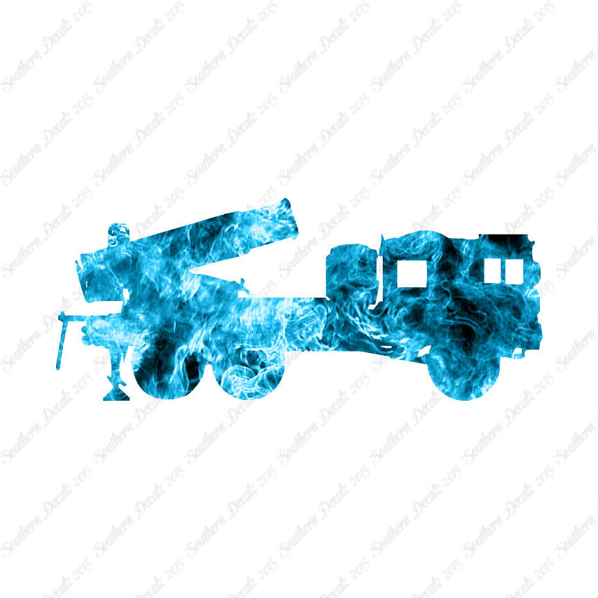 Russian Rocker Launcher Military Truck