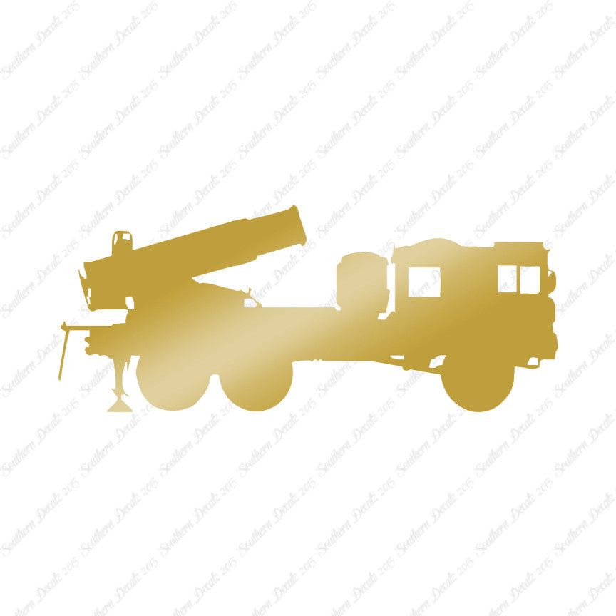Russian Rocker Launcher Military Truck