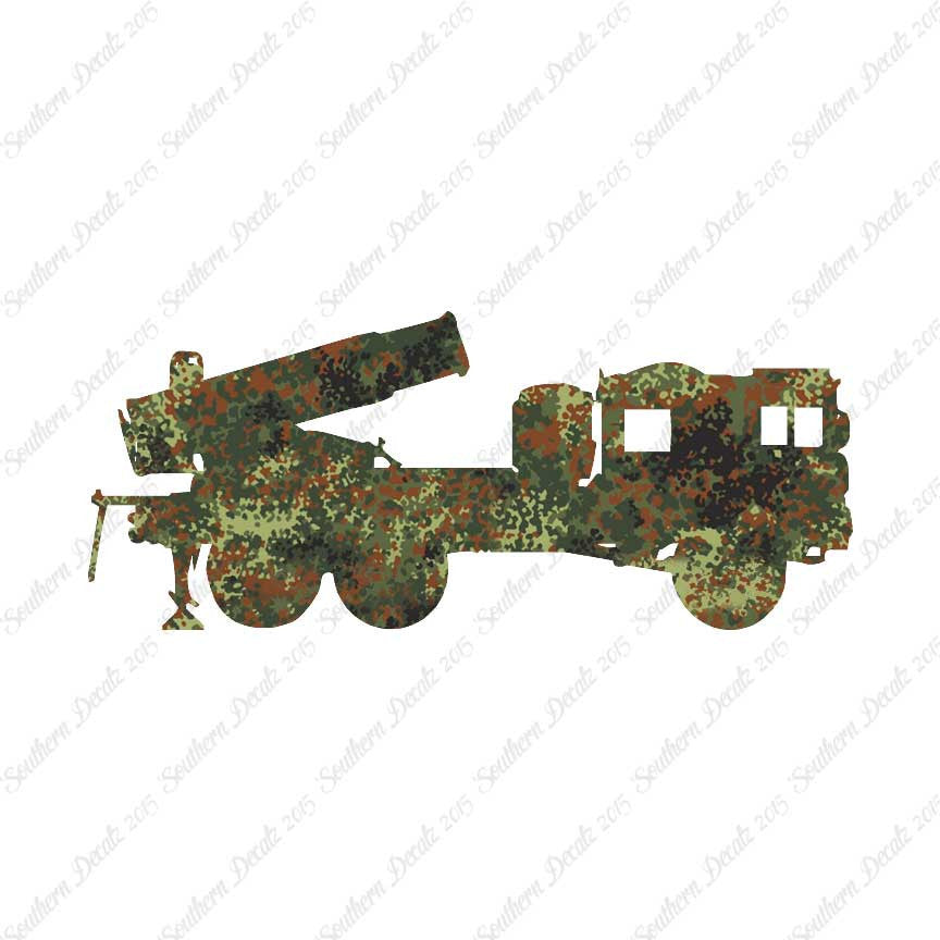 Russian Rocker Launcher Military Truck