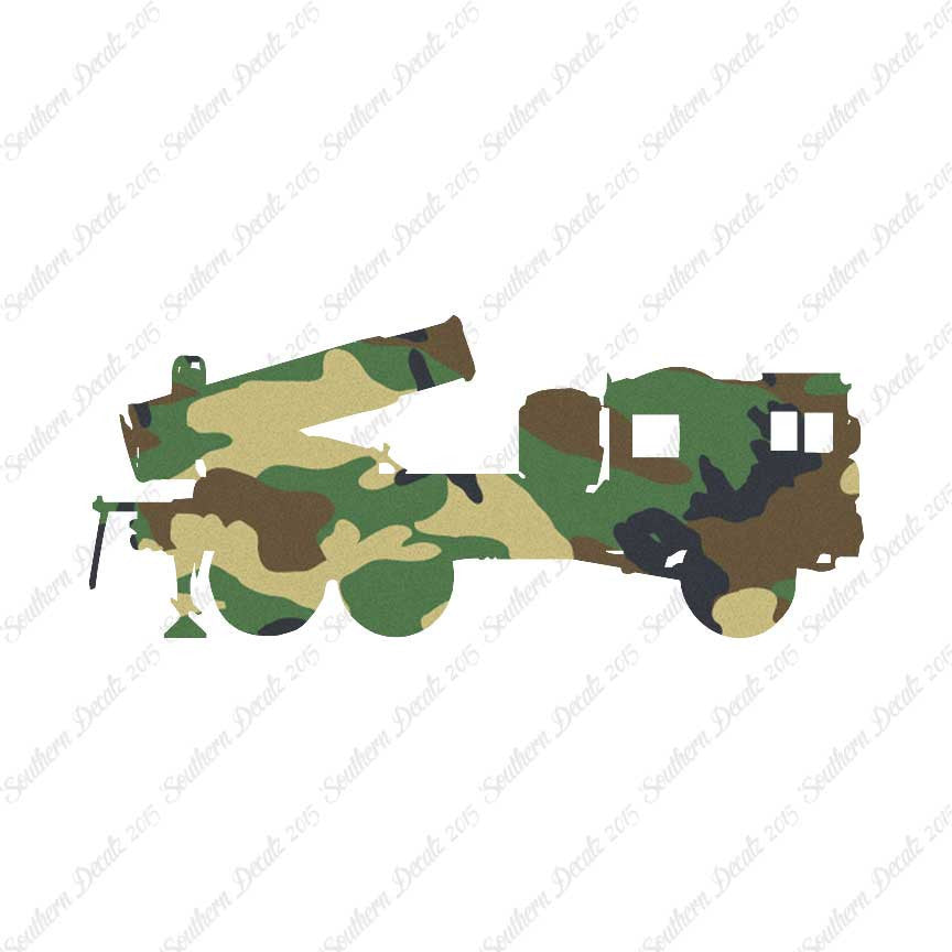 Russian Rocker Launcher Military Truck