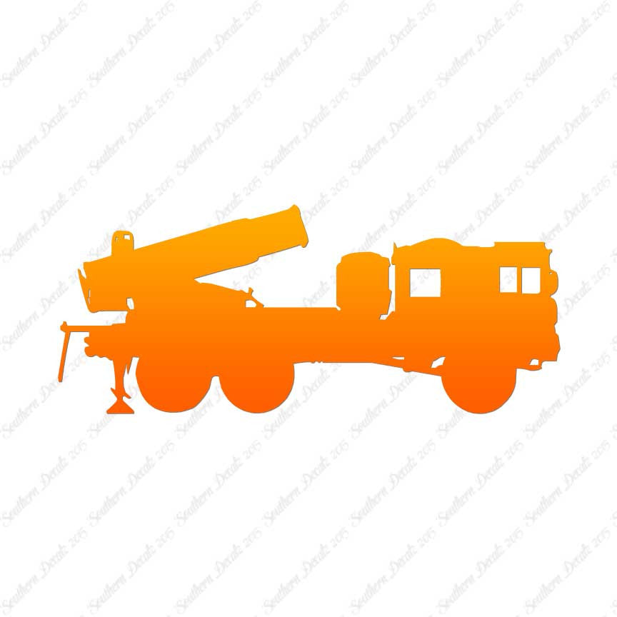 Russian Rocker Launcher Military Truck
