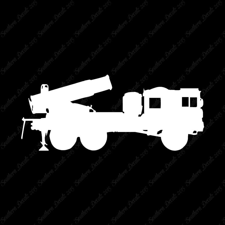Russian Rocker Launcher Military Truck