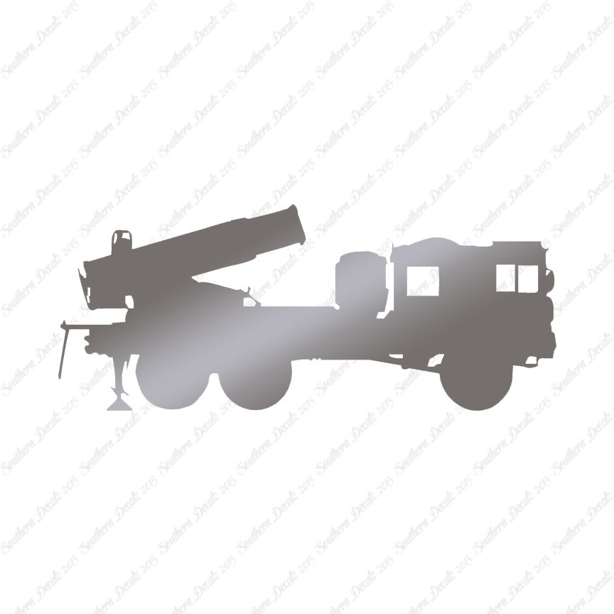Russian Rocker Launcher Military Truck