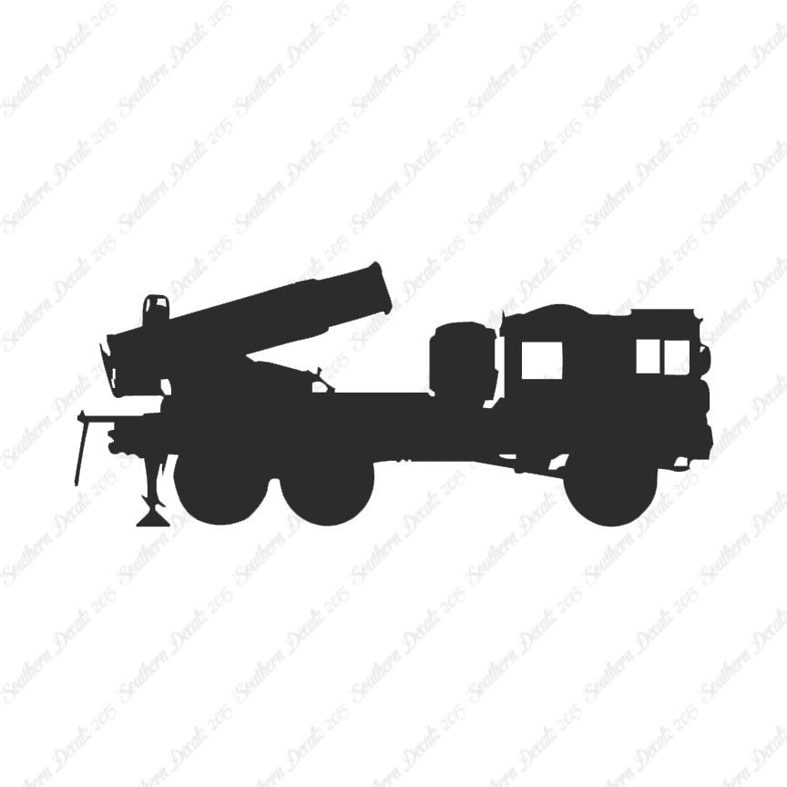 Russian Rocker Launcher Military Truck