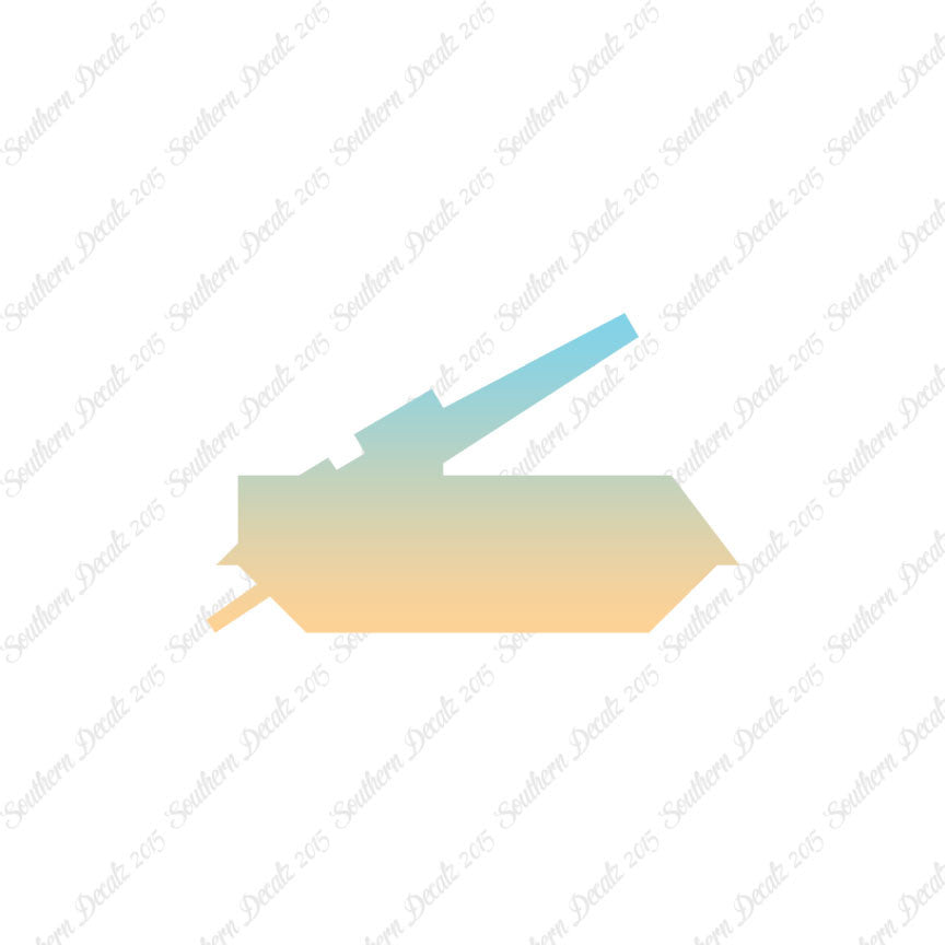 Block Toy Tank Rocket