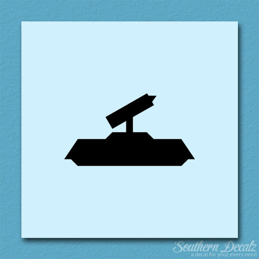 Block Toy Tank Missile