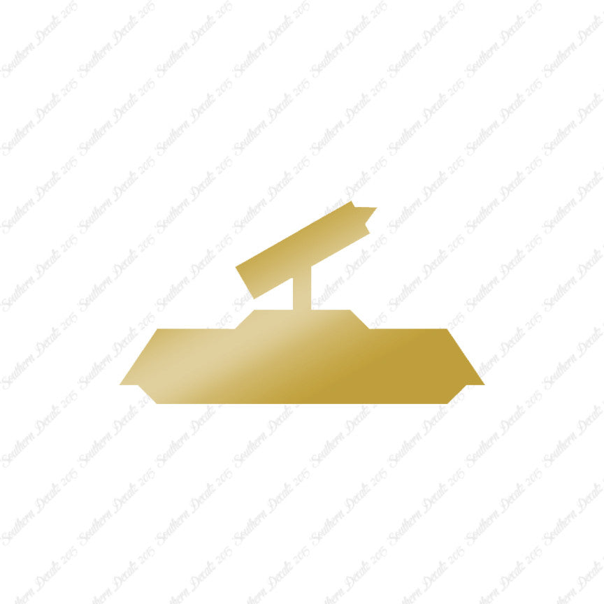 Block Toy Tank Missile