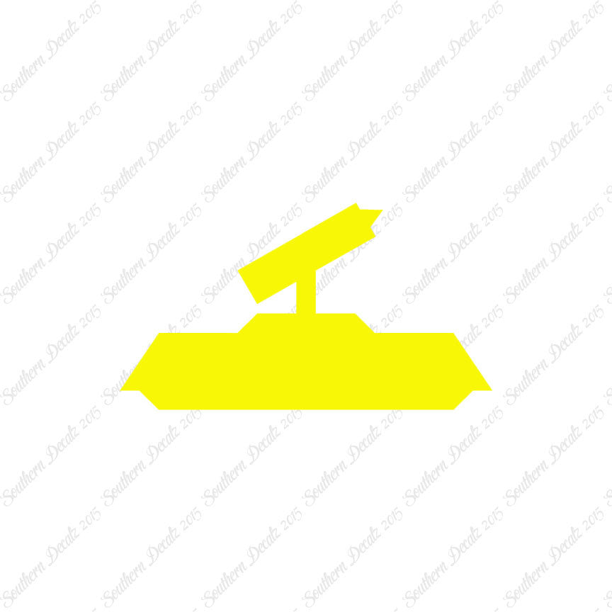 Block Toy Tank Missile