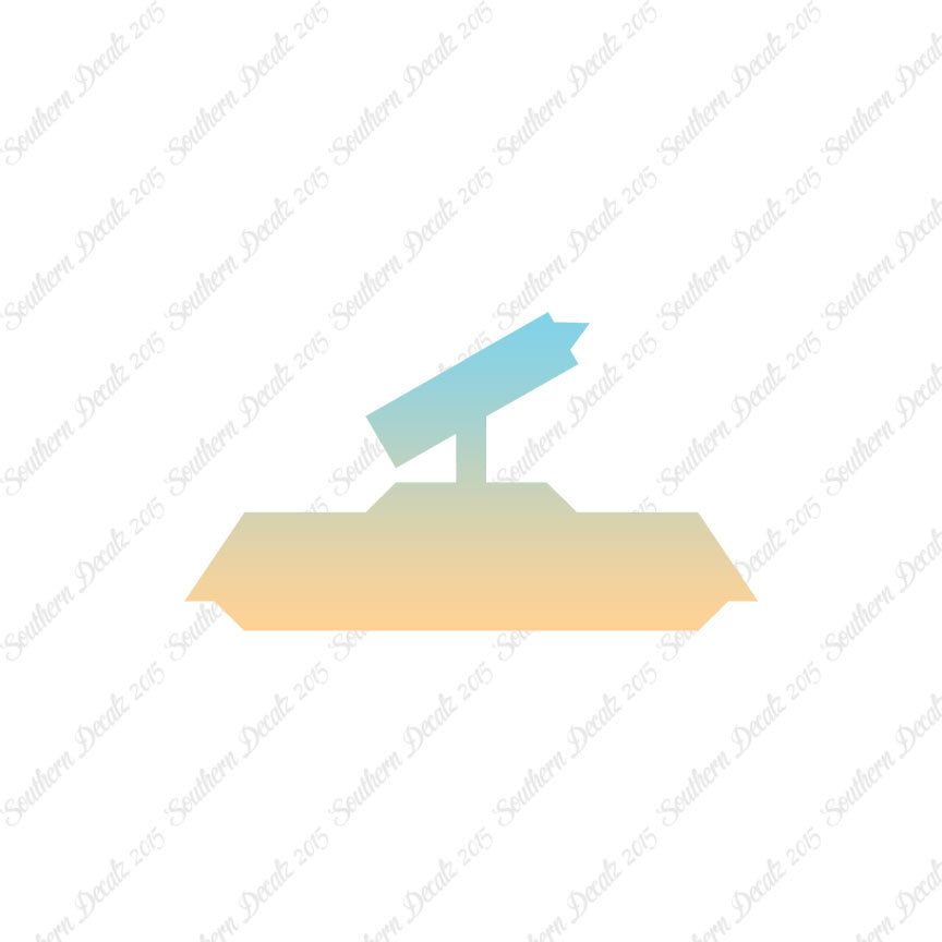 Block Toy Tank Missile