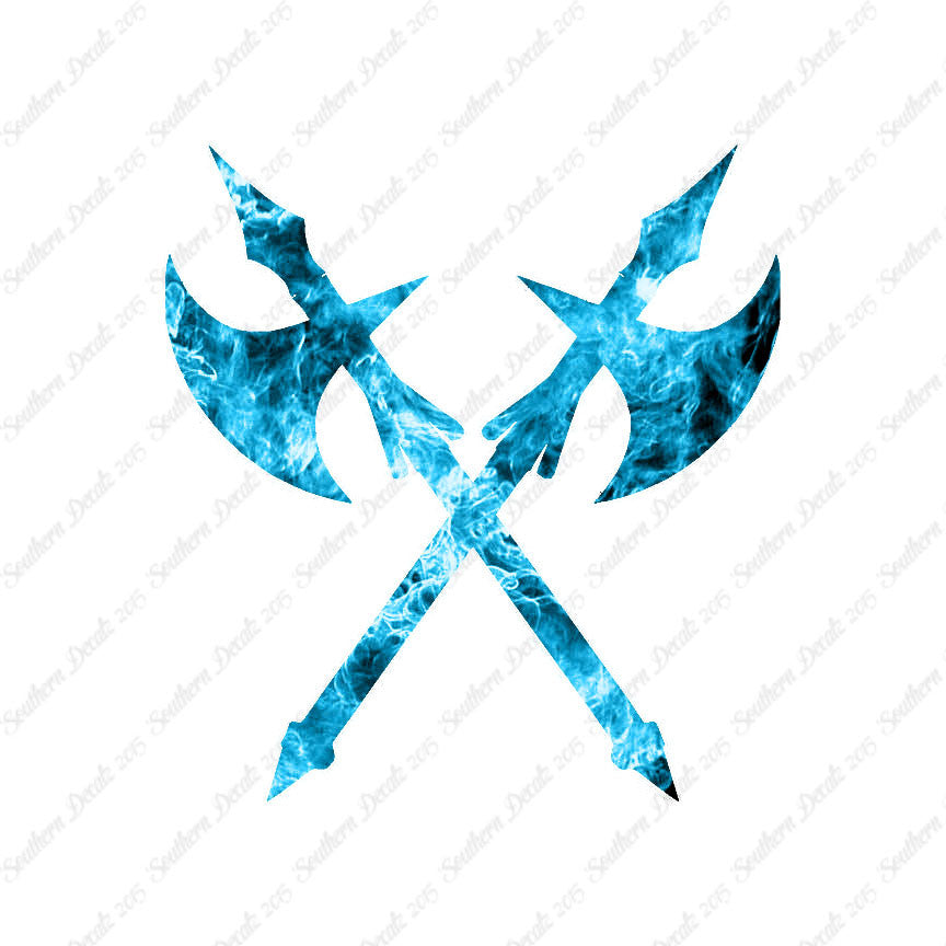 Crossed Battle Axe Ax
