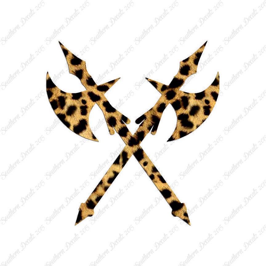 Crossed Battle Axe Ax