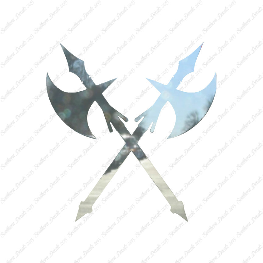 Crossed Battle Axe Ax