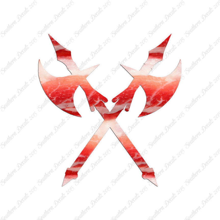 Crossed Battle Axe Ax