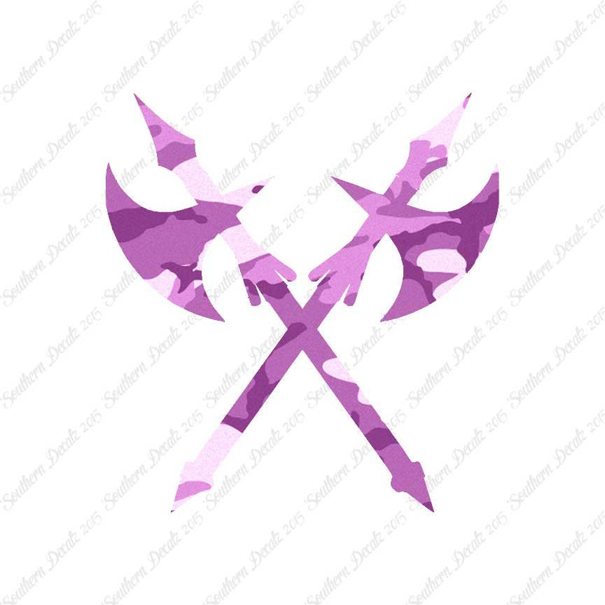 Crossed Battle Axe Ax