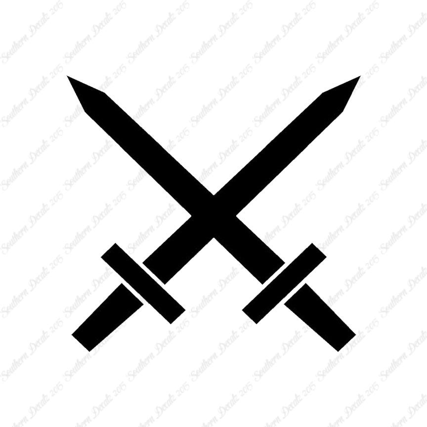 Crossed Swords Dagger
