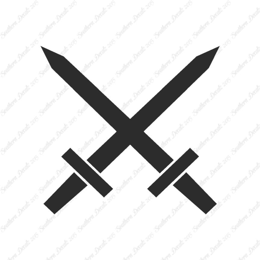Crossed Swords Dagger