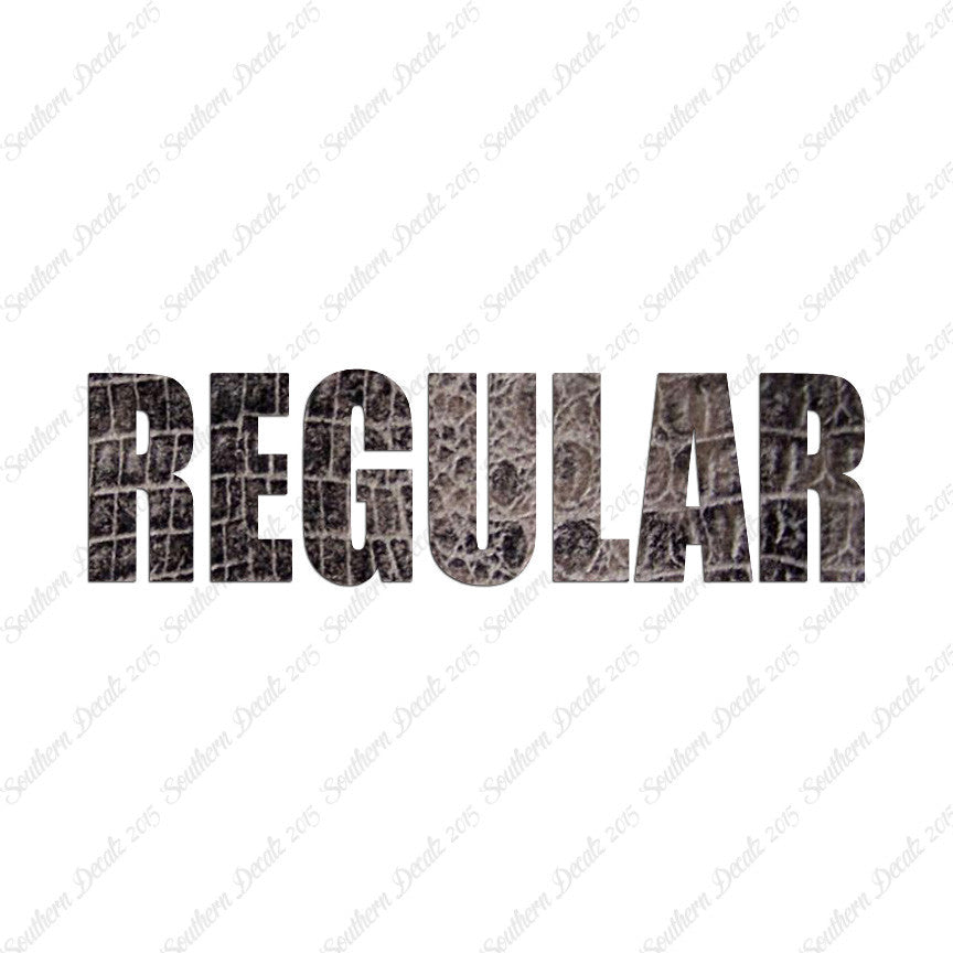Regular